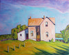 Original art for sale at UGallery.com | Ottawa Valley Farm by Doug Cosbie | $475 | oil painting | 16' h x 20' w | thumbnail 1