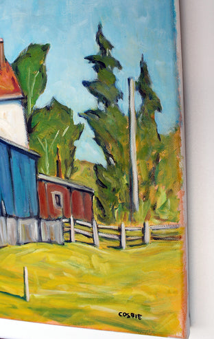 Original art for sale at UGallery.com | Pierces Corners, Ontario by Doug Cosbie | $400 | oil painting | 14' h x 18' w | photo 2