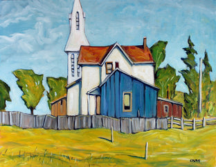 Original art for sale at UGallery.com | Pierces Corners, Ontario by Doug Cosbie | $400 | oil painting | 14' h x 18' w | photo 1
