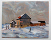 Original art for sale at UGallery.com | Winter Light, St Lawrence County, New York by Doug Cosbie | $300 | oil painting | 7' h x 9' w | thumbnail 2