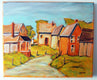 Original art for sale at UGallery.com | Wright Street, Sterling Ontario by Doug Cosbie | $350 | oil painting | 10' h x 12' w | thumbnail 2