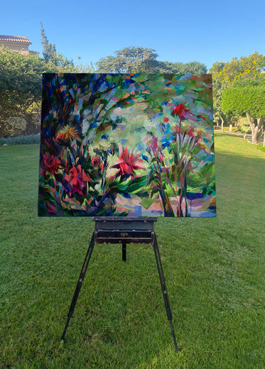 All Blues by Dowa Hattem |  Context View of Artwork 