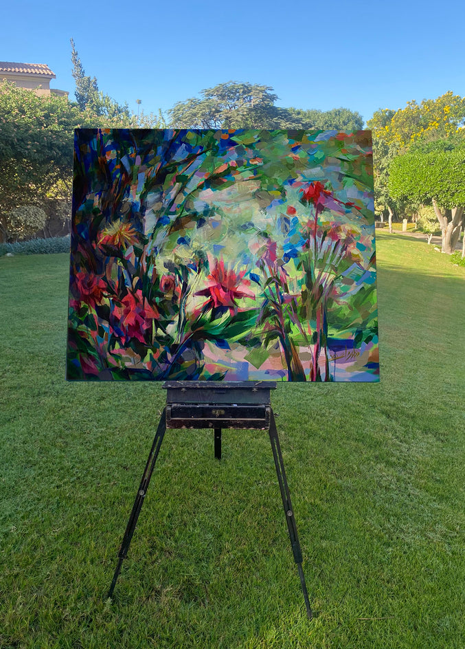 All Blues by Dowa Hattem |  Context View of Artwork 