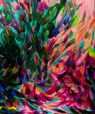 Original art for sale at UGallery.com | Hidden Flower by Dowa Hattem | $1,475 | acrylic painting | 23.6' h x 31.4' w | thumbnail 4