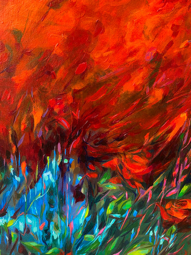 Happiness Whip by Dowa Hattem |   Closeup View of Artwork 