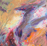 Original art for sale at UGallery.com | A Cloud of Flowers by Dowa Hattem | $2,900 | oil painting | 55.1' h x 55.12' w | thumbnail 1