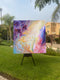 Original art for sale at UGallery.com | Torrent of Dreams by Dowa Hattem | $3,400 | oil painting | 55.1' h x 55.12' w | thumbnail 2