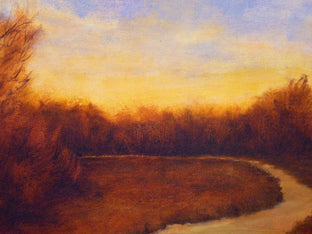 Down the Delta by Elizabeth Garat |   Closeup View of Artwork 