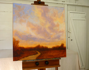 Down the Delta by Elizabeth Garat |  Context View of Artwork 