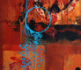 Original art for sale at UGallery.com | Dream Catcher by Yamilet Sempe | $950 | acrylic painting | 20' h x 20' w | thumbnail 4