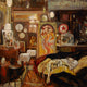 Original art for sale at UGallery.com | Dreaming of Vesta by Onelio Marrero | $1,150 | oil painting | 24' h x 24' w | thumbnail 1