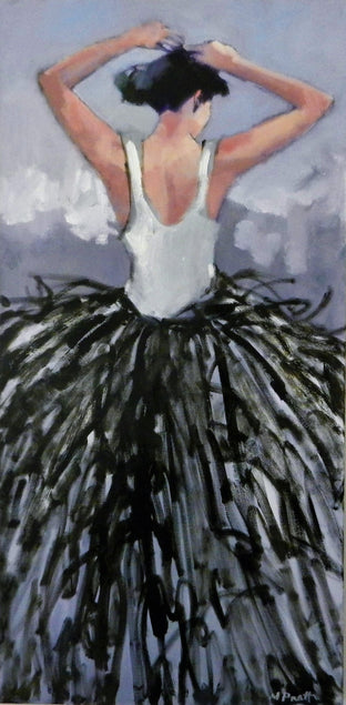 Original art for sale at UGallery.com | Dress Craze by Mary Pratt | $2,300 | oil painting | 48' h x 24' w | photo 1