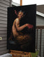 Original art for sale at UGallery.com | The Satyr by Drew McSherry | $2,925 | acrylic painting | 40' h x 30' w | thumbnail 3