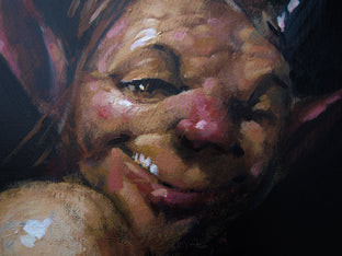 Original art for sale at UGallery.com | The Satyr by Drew McSherry | $2,925 | acrylic painting | 40' h x 30' w | photo 4