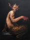 Original art for sale at UGallery.com | The Satyr by Drew McSherry | $2,925 | acrylic painting | 40' h x 30' w | thumbnail 1