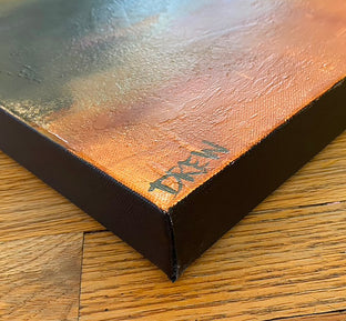 A Glimpse of You by Drew Noel Marin |  Side View of Artwork 