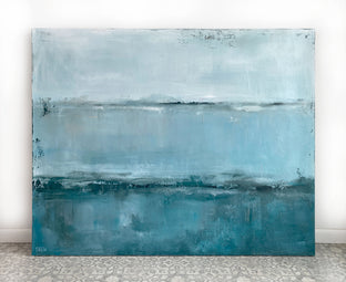 Original art for sale at UGallery.com | Diving In by Drew Noel Marin | $6,600 | acrylic painting | 48' h x 60' w | photo 3