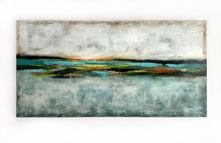 Original art for sale at UGallery.com | Walking the Line by Drew Noel Marin | $2,500 | acrylic painting | 24' h x 36' w | photo 3