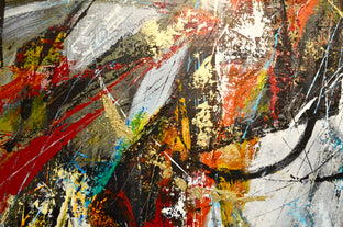 Original art for sale at UGallery.com | Firebird by DL Watson | $2,725 | acrylic painting | 40' h x 30' w | photo 4