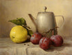 Original art for sale at UGallery.com | Apple by Nikolay Rizhankov | $475 | oil painting | 11' h x 14' w | thumbnail 1