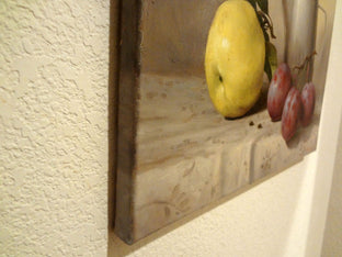 Apple by Nikolay Rizhankov |  Side View of Artwork 