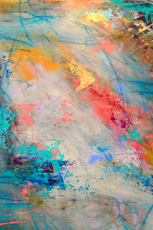 Original art for sale at UGallery.com | Coral Sea by DL Watson | $625 | acrylic painting | 29' h x 21' w | photo 4