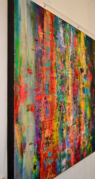 Memories of Oaxaca by DL Watson |  Side View of Artwork 