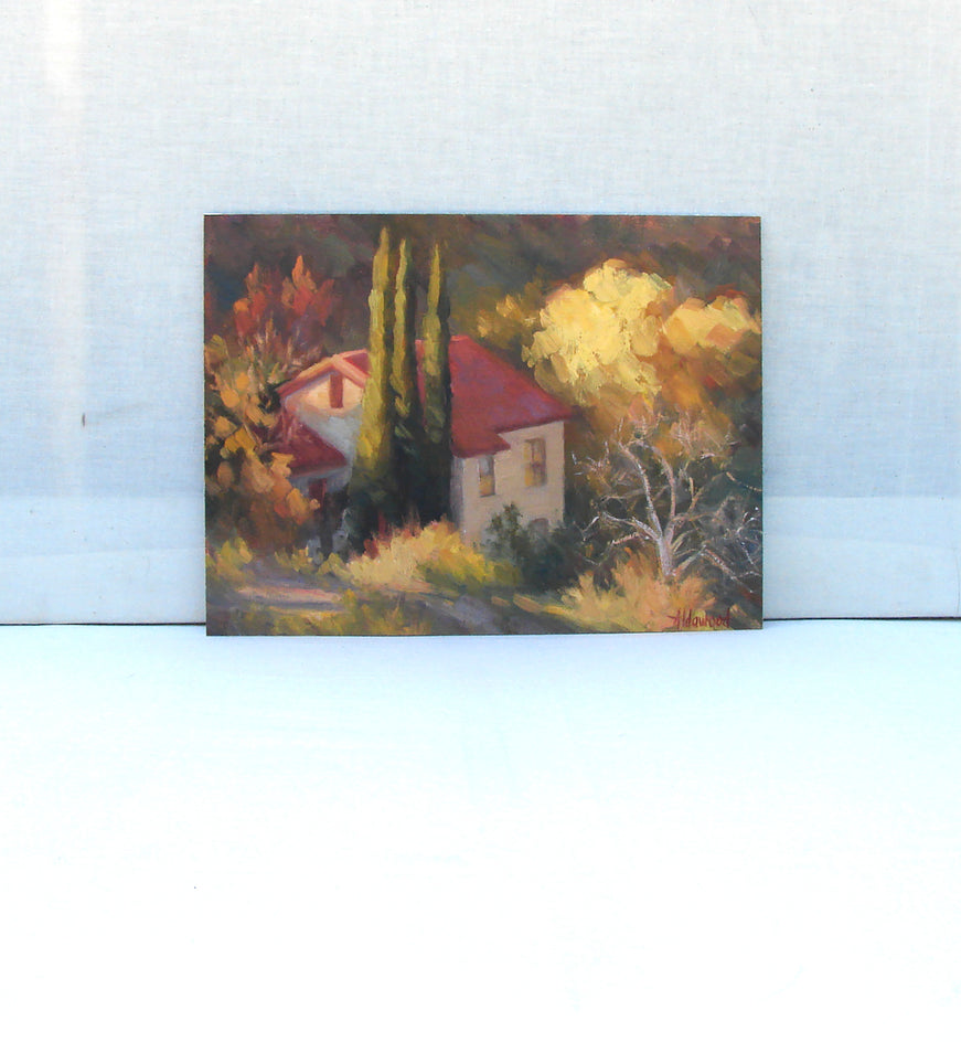 House on Mingus Mountain by Sherri Aldawood |  Context View of Artwork 