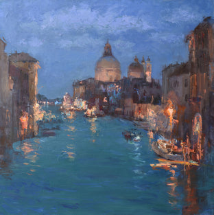 View from the Accademia Bridge by Oksana Johnson |  Artwork Main Image 