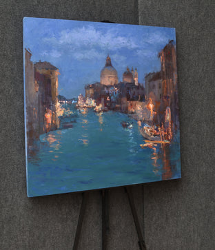 View from the Accademia Bridge by Oksana Johnson |  Context View of Artwork 