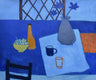 Original art for sale at UGallery.com | Blue Still Life by Feng Biddle | $1,700 | oil painting | 30' h x 36' w | thumbnail 1