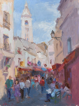 An Afternoon in Montmartre by Oksana Johnson |  Artwork Main Image 
