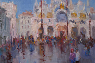 Acqua Alta by Oksana Johnson |   Closeup View of Artwork 