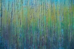 Original art for sale at UGallery.com | S210 by Janet Hamilton | $1,625 | mixed media artwork | 30' h x 24' w | photo 4