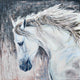 Original art for sale at UGallery.com | Reason by Alana Clumeck | $3,400 | oil painting | 48' h x 48' w | thumbnail 1
