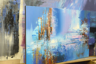 Original art for sale at UGallery.com | Off the Charts by Tatiana Iliina | $1,250 | acrylic painting | 24' h x 36' w | photo 2