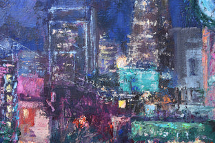 Original art for sale at UGallery.com | Out for an Evening Walk by Oksana Johnson | $1,650 | oil painting | 24' h x 18' w | photo 4