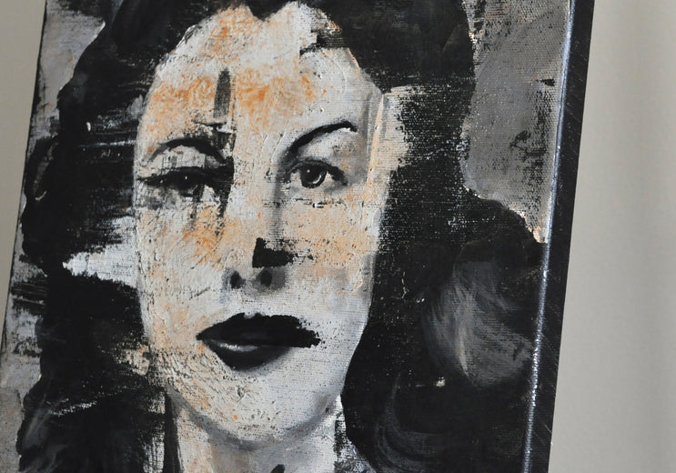 Love, Betty by Mark Cudd |  Side View of Artwork 