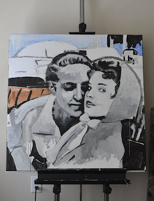 Walks the City Very Fast by Mark Cudd |  Context View of Artwork 