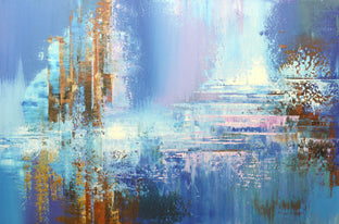 Original art for sale at UGallery.com | Off the Charts by Tatiana Iliina | $1,250 | acrylic painting | 24' h x 36' w | photo 1