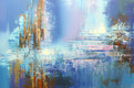 Original art for sale at UGallery.com | Off the Charts by Tatiana Iliina | $1,250 | acrylic painting | 24' h x 36' w | thumbnail 1