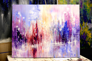Placid Moment by Tatiana Iliina |  Side View of Artwork 