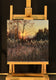 Original art for sale at UGallery.com | Looking for inspiration by Dariusz Choinski | $825 | oil painting | 12' h x 12' w | thumbnail 3