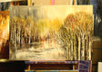 Original art for sale at UGallery.com | As a Dream by Tatiana Iliina | $2,450 | acrylic painting | 24' h x 36' w | thumbnail 3