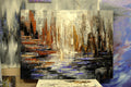 Original art for sale at UGallery.com | Elements of Eternity by Tatiana Iliina | $3,375 | acrylic painting | 36' h x 48' w | thumbnail 2