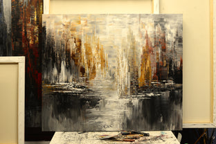 Original art for sale at UGallery.com | Call of the Wild by Tatiana Iliina | $2,750 | acrylic painting | 30' h x 36' w | photo 2