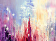 Original art for sale at UGallery.com | Placid Moment by Tatiana Iliina | $1,325 | acrylic painting | 22' h x 28' w | thumbnail 4