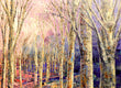 Original art for sale at UGallery.com | Dawn to Dusk by Tatiana Iliina | $3,750 | acrylic painting | 36' h x 48' w | thumbnail 3