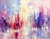 Original art for sale at UGallery.com | Placid Moment by Tatiana Iliina | $1,325 | acrylic painting | 22' h x 28' w | thumbnail 1