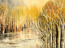 Original art for sale at UGallery.com | As a Dream by Tatiana Iliina | $2,450 | acrylic painting | 24' h x 36' w | thumbnail 4